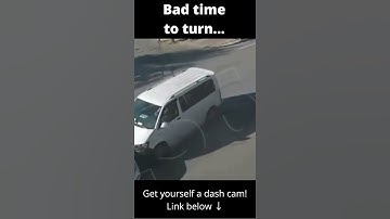 THE WRONG TIME TO TURN! #DASHCAM CAR CRASH MOMENTS