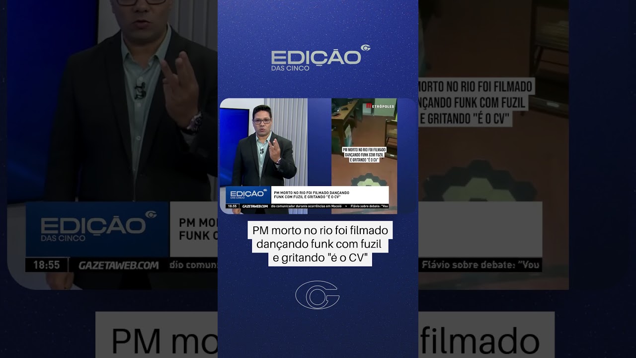 PM morto no Rio foi filmado dançando funk com fuzil e gritando “é o CV”