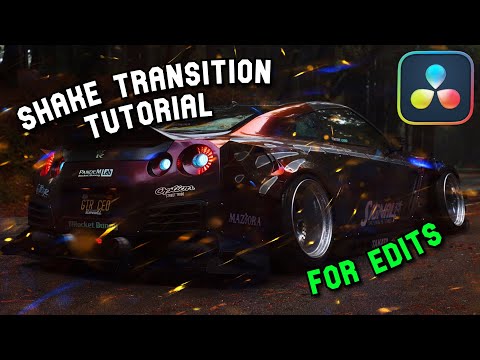 Cool Shake Transition Tutorial (DAVINCI RESOLVE 18)
