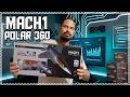 Testei o Water Cooler MACH1 POLAR 360 ARGB ! Umboxing e Testes de Carga