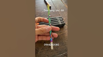 Dao lọng cnc 6A,5A chạy cực ngọt và bền bỉ cho gỗ cứng