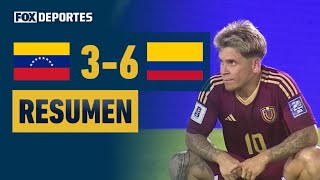 😱 VENEZUELA AND A VERY HARD BLOW | Venezuela 3-6 Colombia | HIGHLIGHTS | SAWCQ