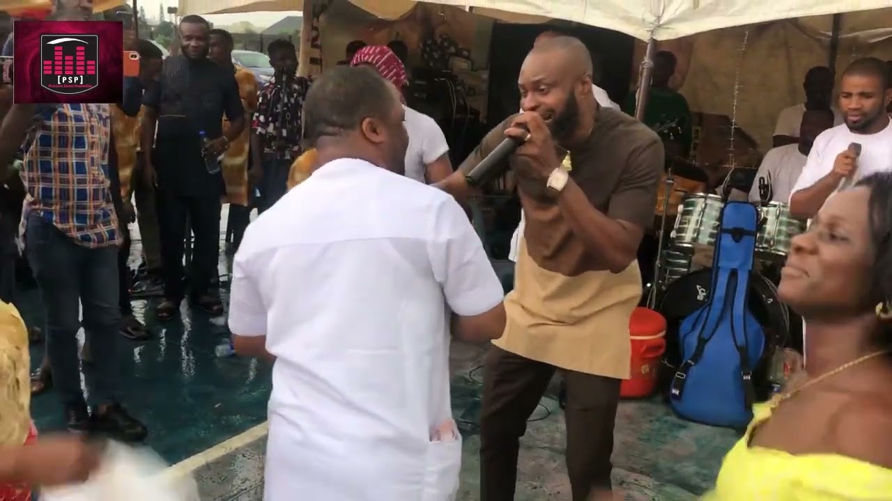 Able Cee at Apama Second daughter dedication