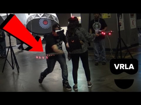 VRLA Expo 2017 4K - I Hit Someone with a Sword OOPS! 🙊