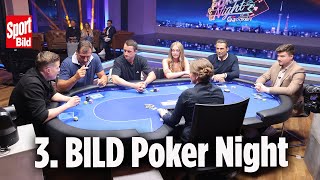 3. BILD Poker Night: Hier zocken Erol Sander, Lars Riedel und Sarah Milkowski