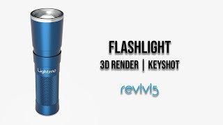 3D Render a Flashlight Using Keyshot screenshot 4