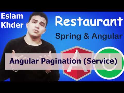 Angular Pagination (Service)
