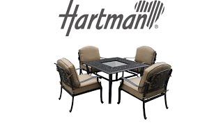 Hartman Amalfi Garden Furniture Product Range