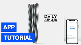 The Daily Athlete Journal App Tutorial screenshot 3