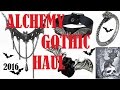 ALCHEMY GOTHIC HAUL 2016 - Necklace, Bracelet, Ring and Hairclip