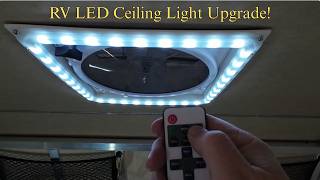 RV Trailer LED Light Fix Using a Wireless Remote Controller