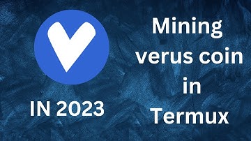 How to mine verus coin in termux #bitcoin #mining #crypto #veruscoin
