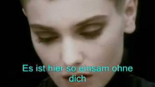 Sinead'O'Connor Nothing Compares to you Deutsch übersetzt(Семь часов и пятнадцать дней прошло с тех пор, Как я осталась без твоей любви. Мир перевернулся, день и ночь..., 2012-02-17T10:02:21.000Z)