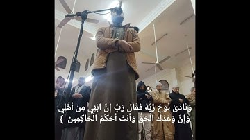 قصة سيدنا نوح مع ابنه [ تلاوة خاشعة ] من سورة هود