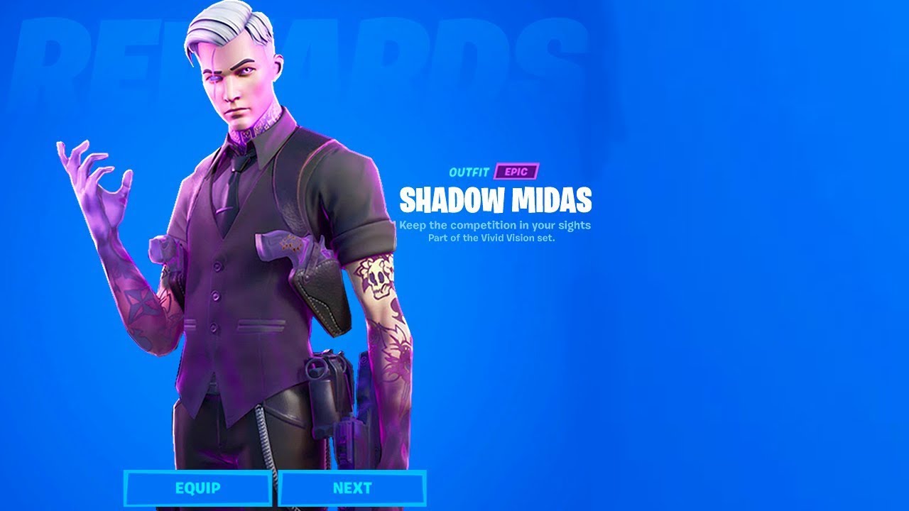 How To Get SHADOW MIDAS Skin in Fortnite  Fortnitemares Midas Glitch