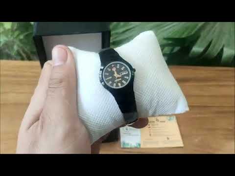 Video Review Đồng hồ Rado nữ mã RA43 NUMD dây đen mặt đen,... - youtube