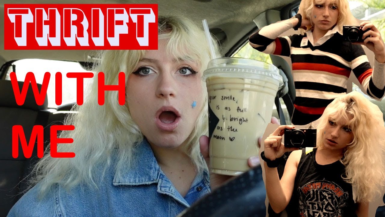 COME THRIFT WITH ME (for Halsey Tumblr Fit)