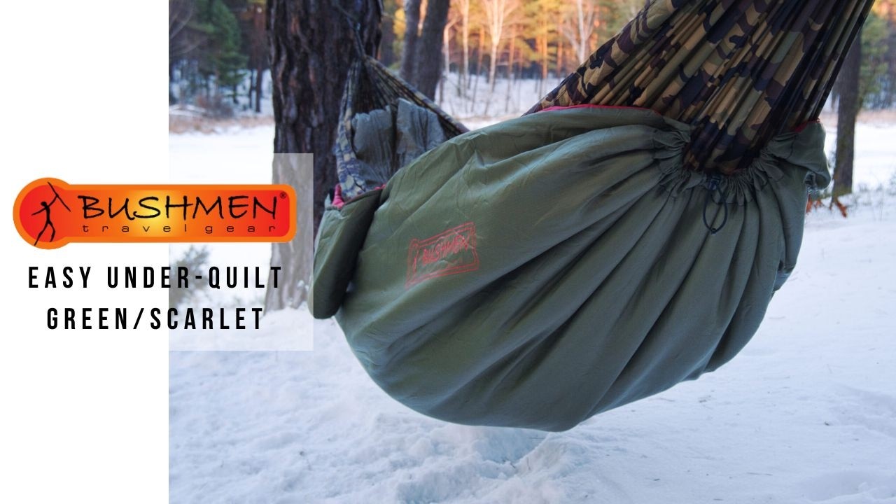 EASY Under quilt green/scarlet - YouTube