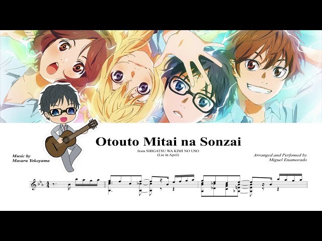 Your Lie in April – Hikaru Nara (Yokoyama) - Piano Sheet Music