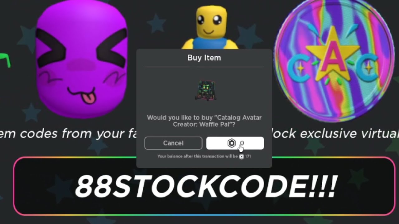 NEW* HOW TO GET ALL UPDATED FREE CATALOG AVATAR CREATOR ITEMS NOW IN ROBLOX!  😎 🥳 