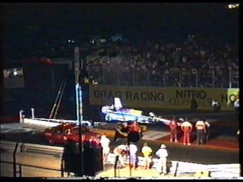 Drag Racing 1995 - Sammy Miller Jet Dragster Nightshow NitrolympX ...