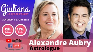 Giuliana, la fée de l'Ouest reçoit l'astrologue Alexandre Aubry