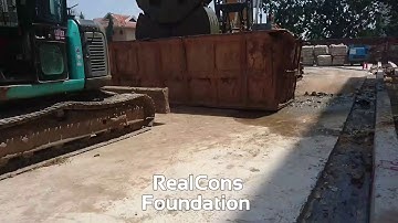 Thi công tường Barrette.