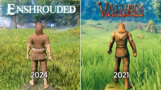 Valheim vs Enshrouded - Physics and Details Comparison screenshot 3