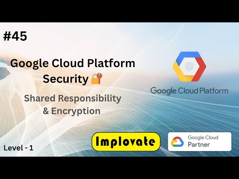 45 | Cloud Platform Security in Google Cloud in Hindi | Shared Responsibility Model & Encryption