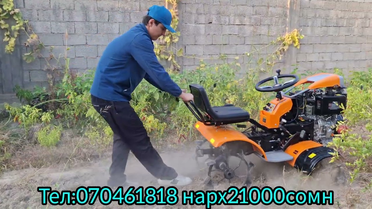 МИНИТРАКТОР мотолок 4х4 12 куваи асп 