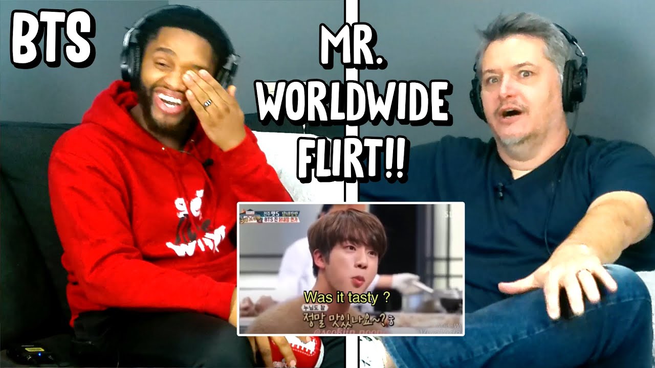 BTS - JIN is a WORLDWIDE flirt! | Reaction | 방탄소년단