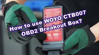 How to use WOYO CTB007 obd2 breakout box? #automotivetools #carrepair #obd2 #cardiagnostics