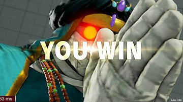 SFVCE Netcode Patch Test - 31 Win Streak with Dhalsim [4K/60fps]