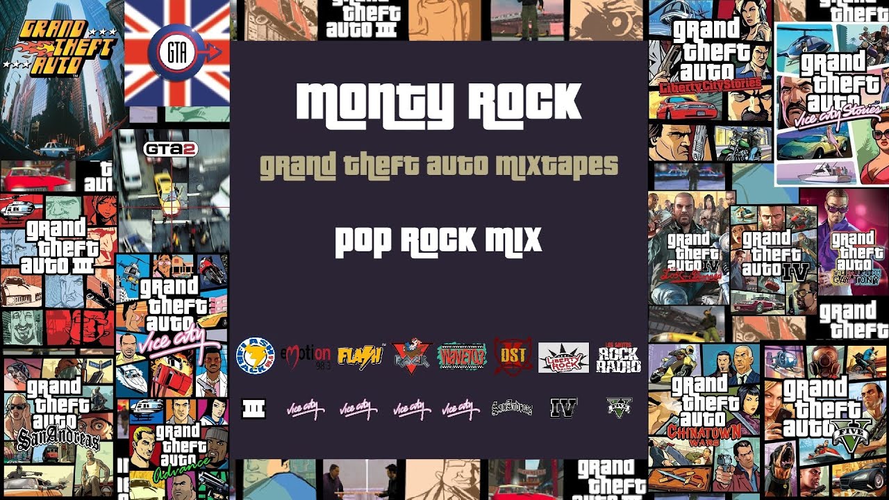 Monty Rock - Grand Theft Auto Pop Rock Mix (GTA Mixtape Series)