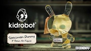 Kidrobot Specimen Dunny 8” Resin Art Figure