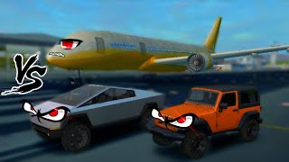 ANGRY TRUCK Vs ANGRY JEEP Vs ANGRY PLANE|😡|IN EXTREME ... | Doovi