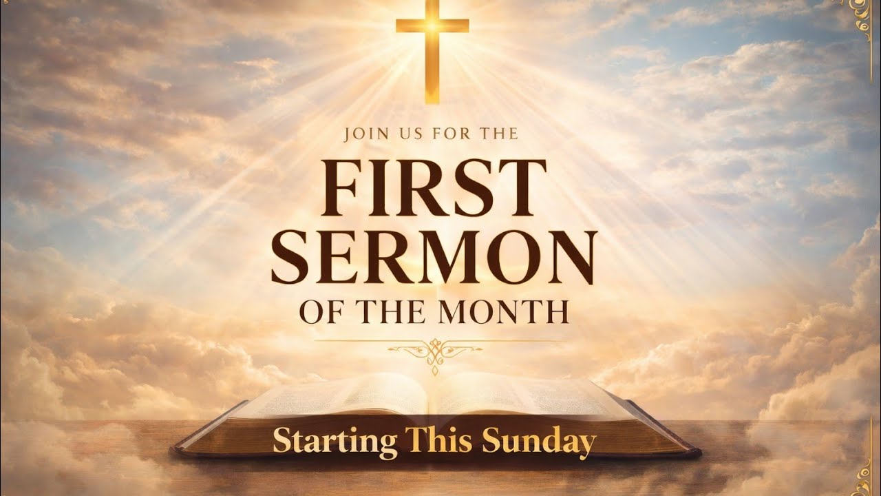 Sunday sermon  first Sunday of the month 