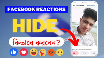how to hide reactions on facebook post or how to hide likes on facebook  post 2024