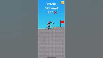 draw bridge puzzle game level 1082 #gaming #drawing #Shorts