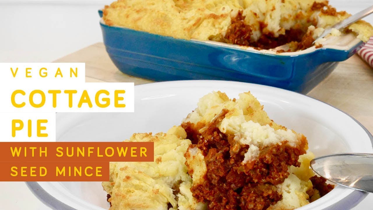 Vegan Cottage Pie With Sunflower Seed Mince Exceedingly Vegan