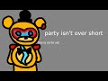 Fnaf sfm  the party isnt over short  collab part for brushywizard09