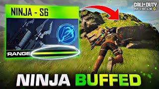 *NEW* NINJA CLASS BUFF INSANE GAMEPLAY in COD MOBILE (SEASON 6 UPDATE) screenshot 3