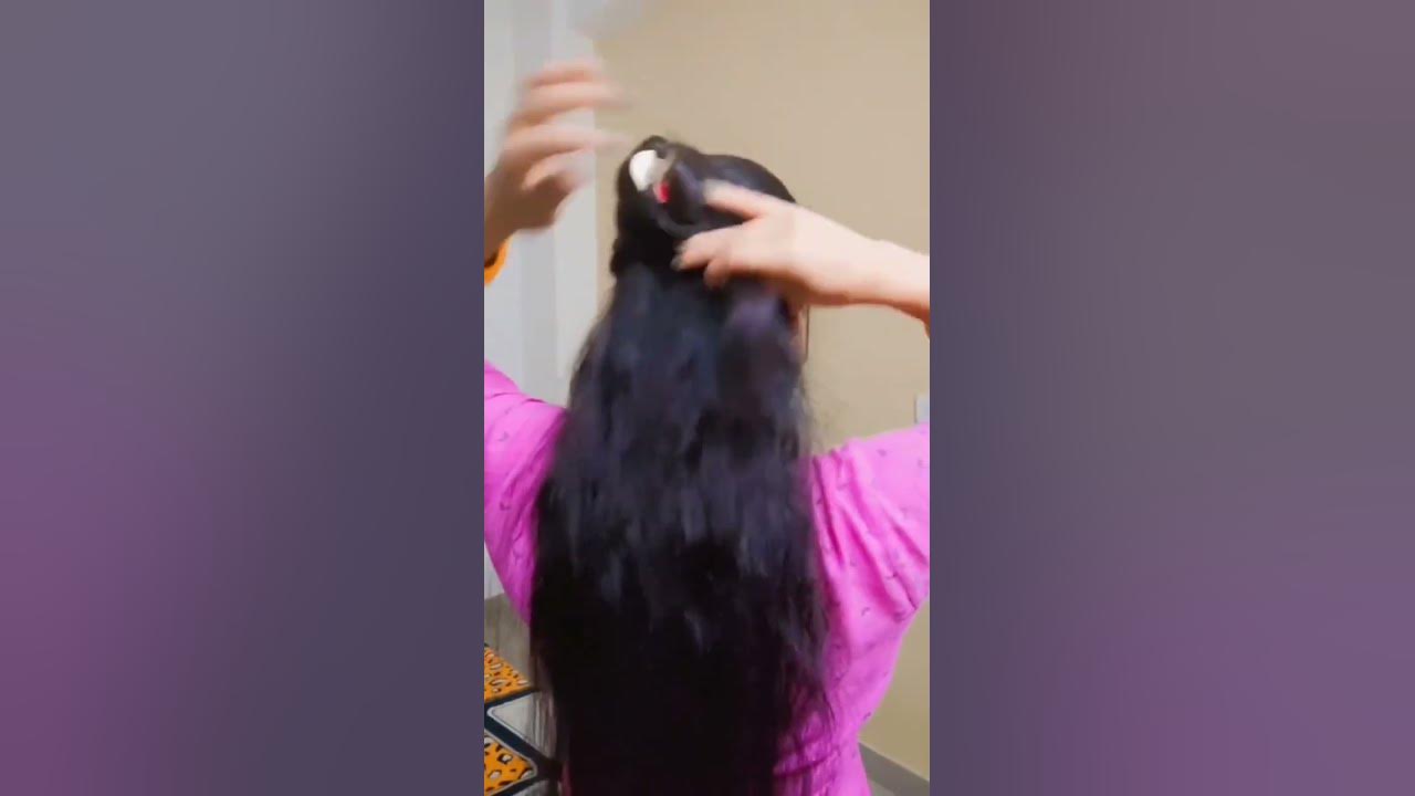 clature hairstyle😇#clutcherhairstyle #shortsyoutube #shortindia #short