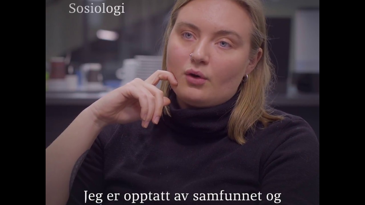 Derfor valgte Maren å studere sosiologi! - YouTube