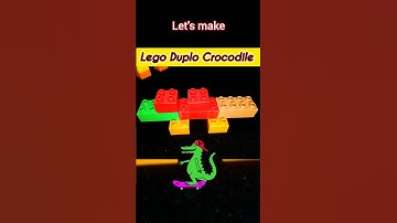 Lego Duplo Animal Building| Crocodile  #legoduplo #legoduploworld #legoanimals #kidsfunchannel