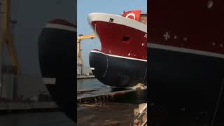 Launching ship &quot;Steigen&quot;