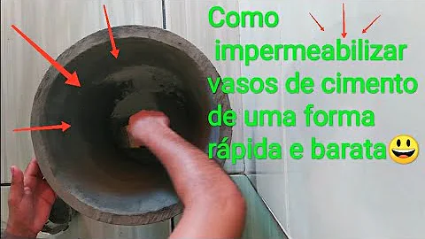 O que posso usar para dar brilho no cimento queimado?