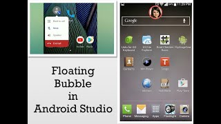 Floating Bubble like Facebook Messenger in Android Studio screenshot 4