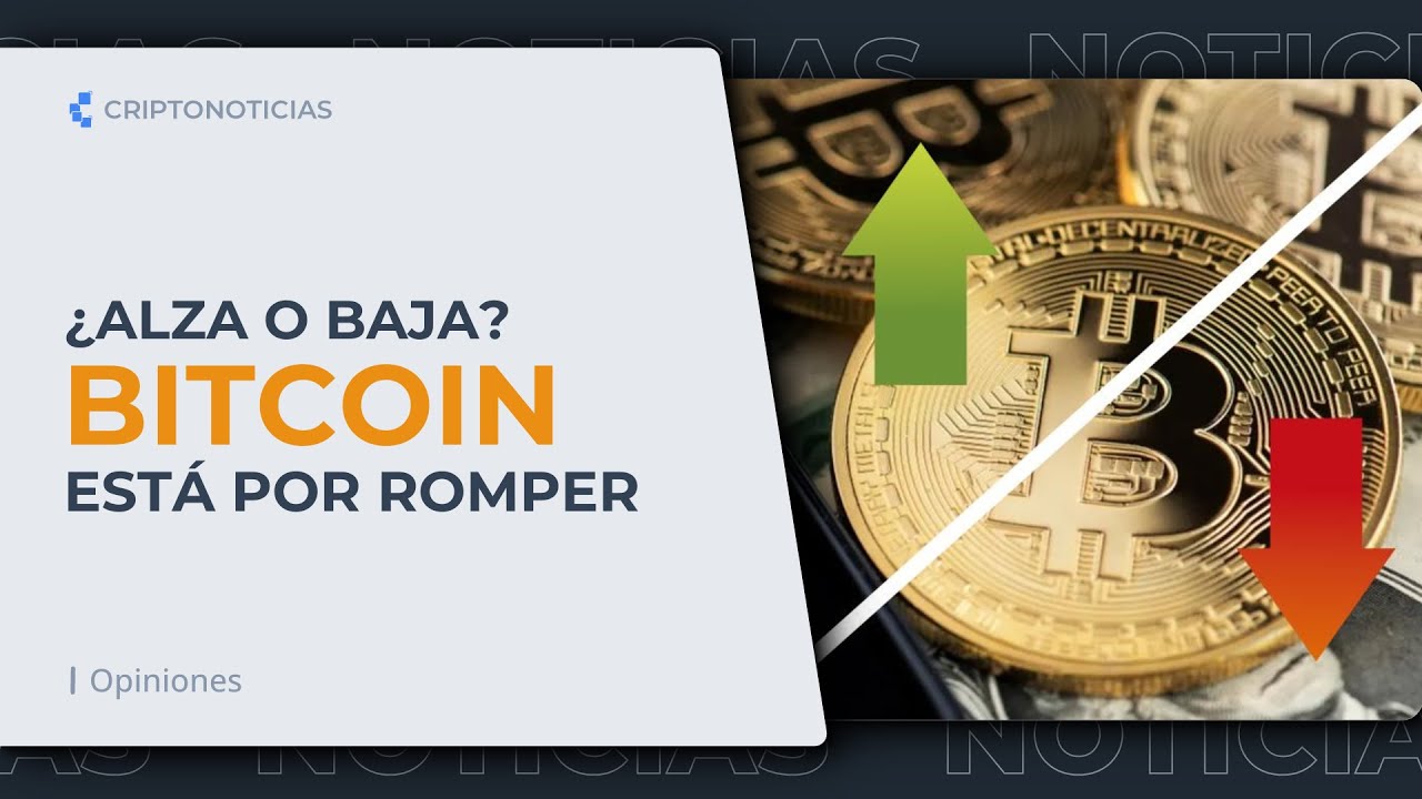 El precio de bitcoin romperá al alza o a la baja cuando termine este patrón  🤷‍♂️📈📉