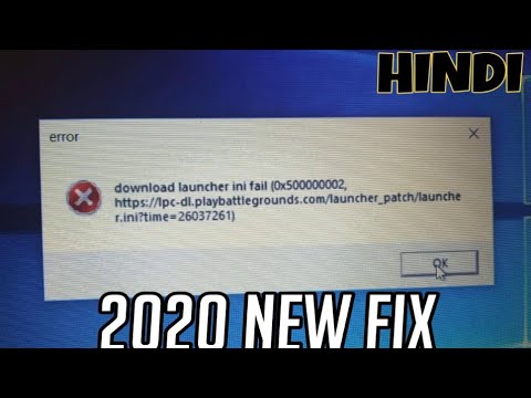 Pubg Pc Lite Launcher Problem 2020 New fix in Hindi || Jazz Tech - YouTube